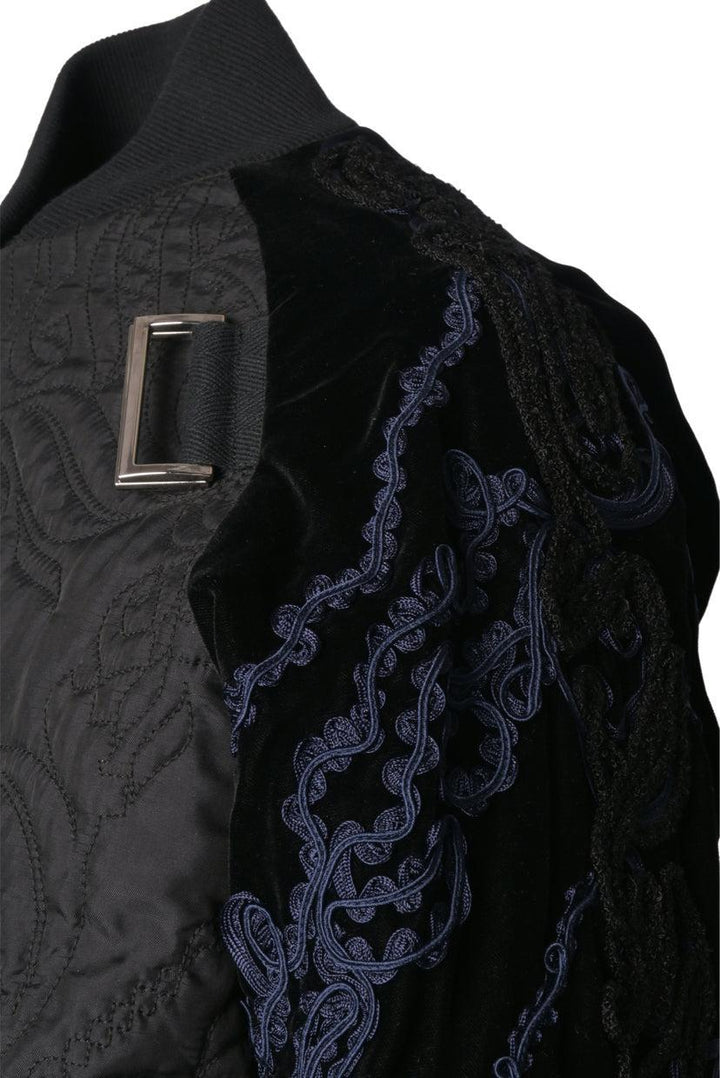 Sacai Size 2 Calligraphy Embroidered Bomber Jacket