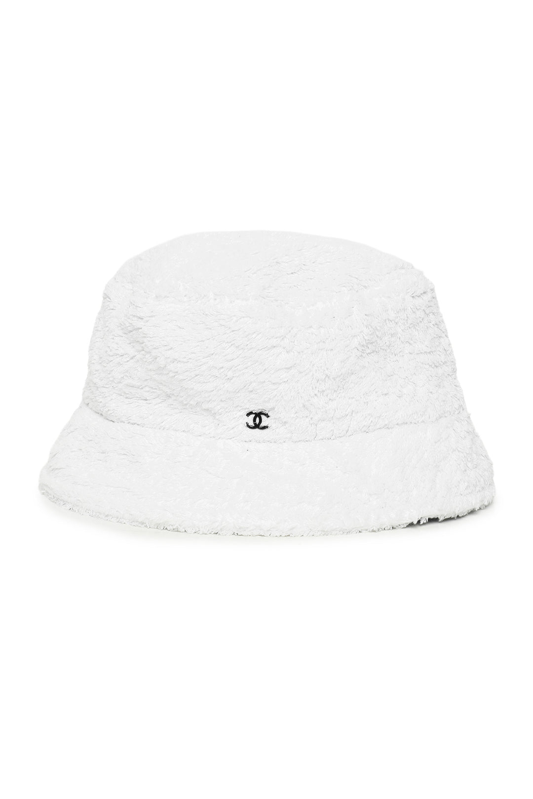 Chanel Size M Terry Cloth CC Bucket Hat