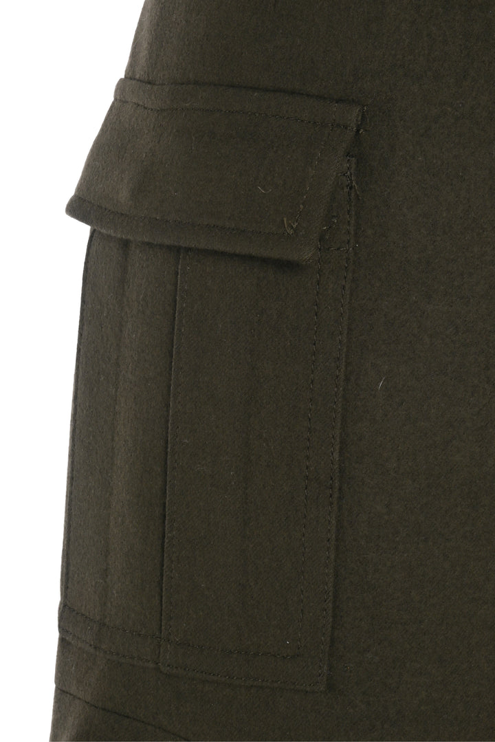 Sacai Size 3 Asymmetric Side Slit Skirt