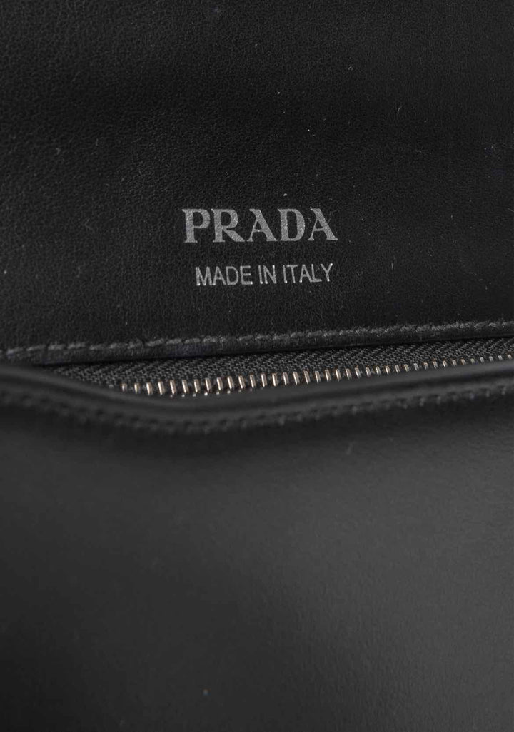 Prada 2017 City Calf Plex Ribbon Bag