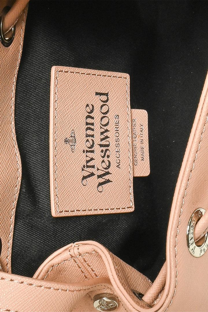 Vivienne Westwood Pimlico Leather Bucket Bag Crossbody