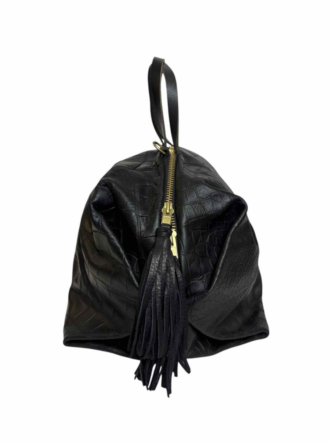 Custom Croc Embossed Leather Purse