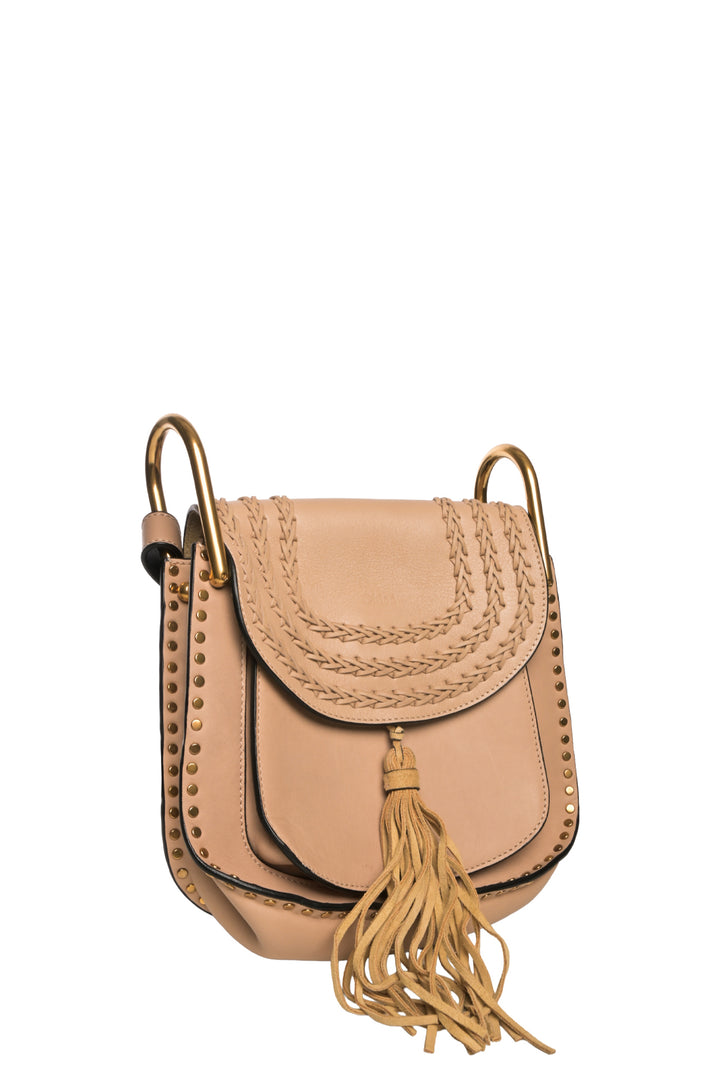 Chloe Braided Leather Hudson Crossbody
