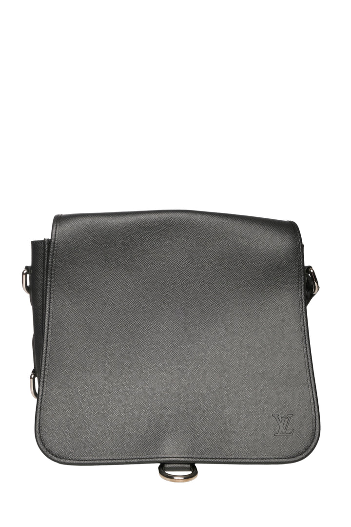 Louis Vuitton 2010 Ardoise Taiga Leather Andrei Messenger Bag