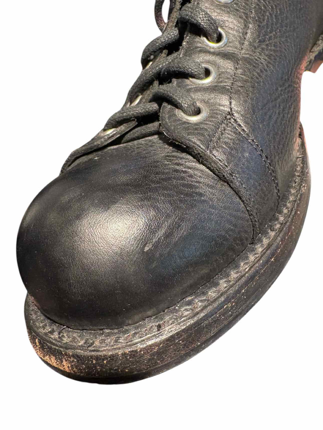 Fluevog Size 9 Ricard Leather Lace-up Ankle Boots