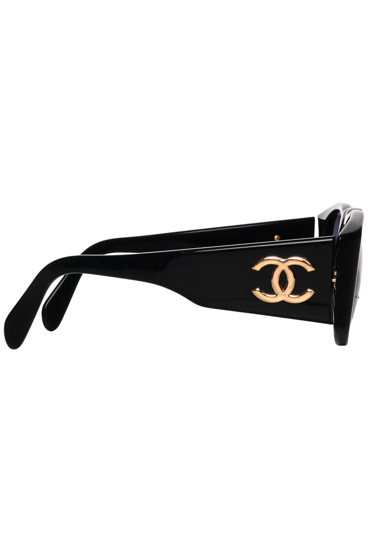 Chanel Vintage CC Logo Sunglasses