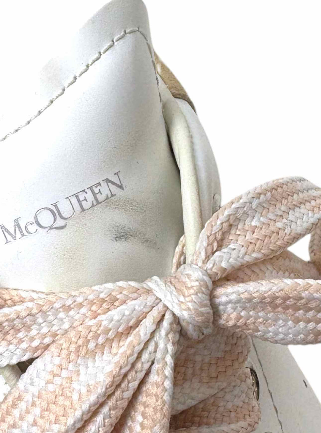 Alexander Mcqueen Size 39 Oversized Platform Leather Sneaker