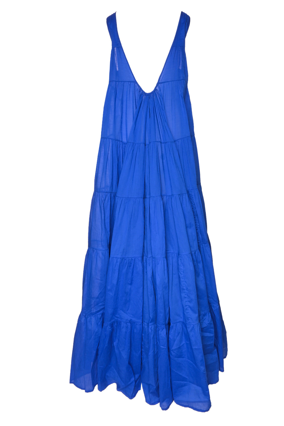 Kalita Size XS/S Tiered Cotton Maxi Dress