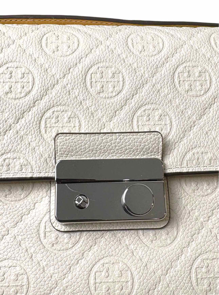 Tory Burch T Monogram Pebbled Leather Purse