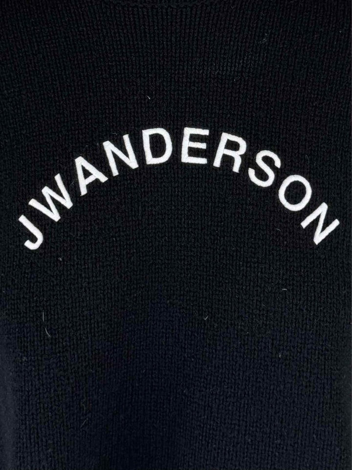JW Anderson Size XS Wool & Cashmere Logo Cropped Sweater