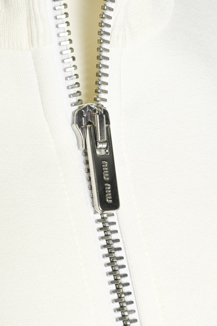 Miu Miu Size XS 2018 Sequin Sleeve Track Jacket