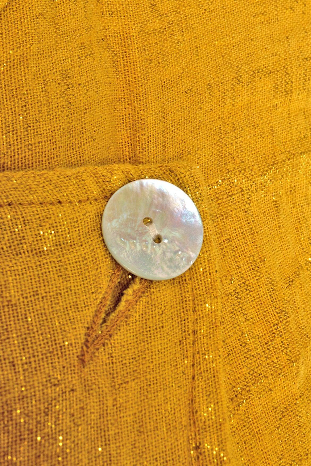 Raquel Allegra Size M Linen-Blend Cropped Trench Coat