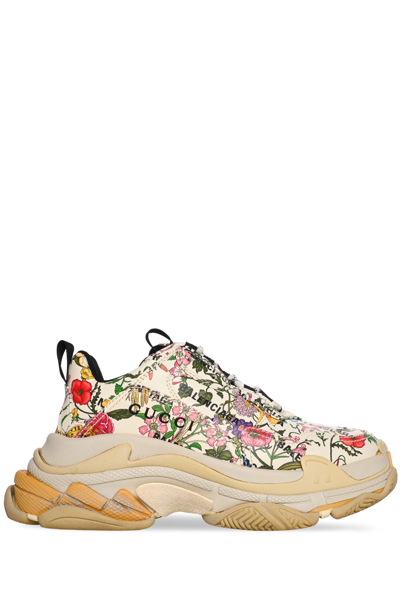 Gucci x Balenciaga Size 38 Triple S 'The Hacker Project' Sneaker