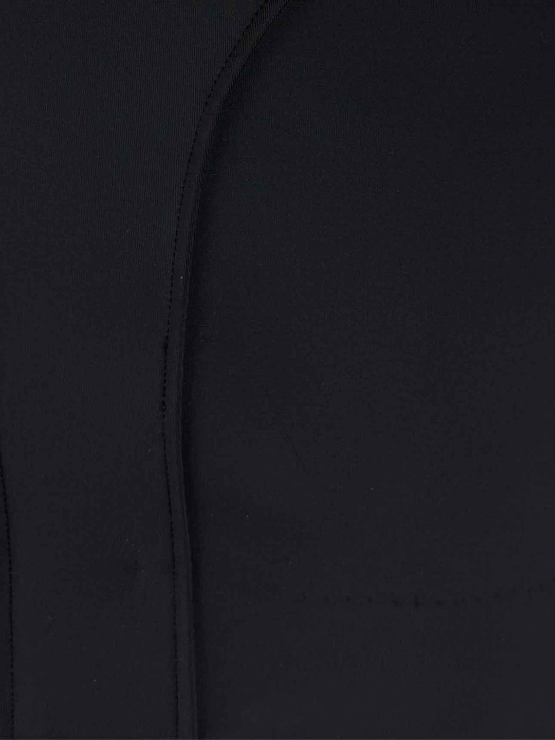 Mugler Size 34 Cutout Jersey Mini Skirt