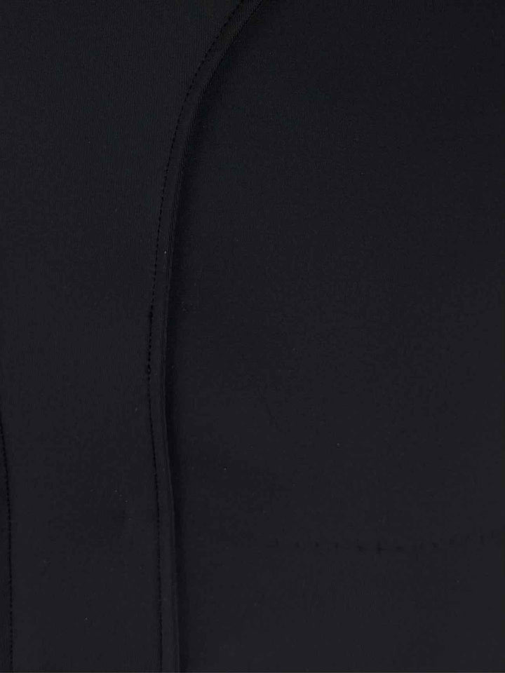 Mugler Size 34 Cutout Jersey Mini Skirt