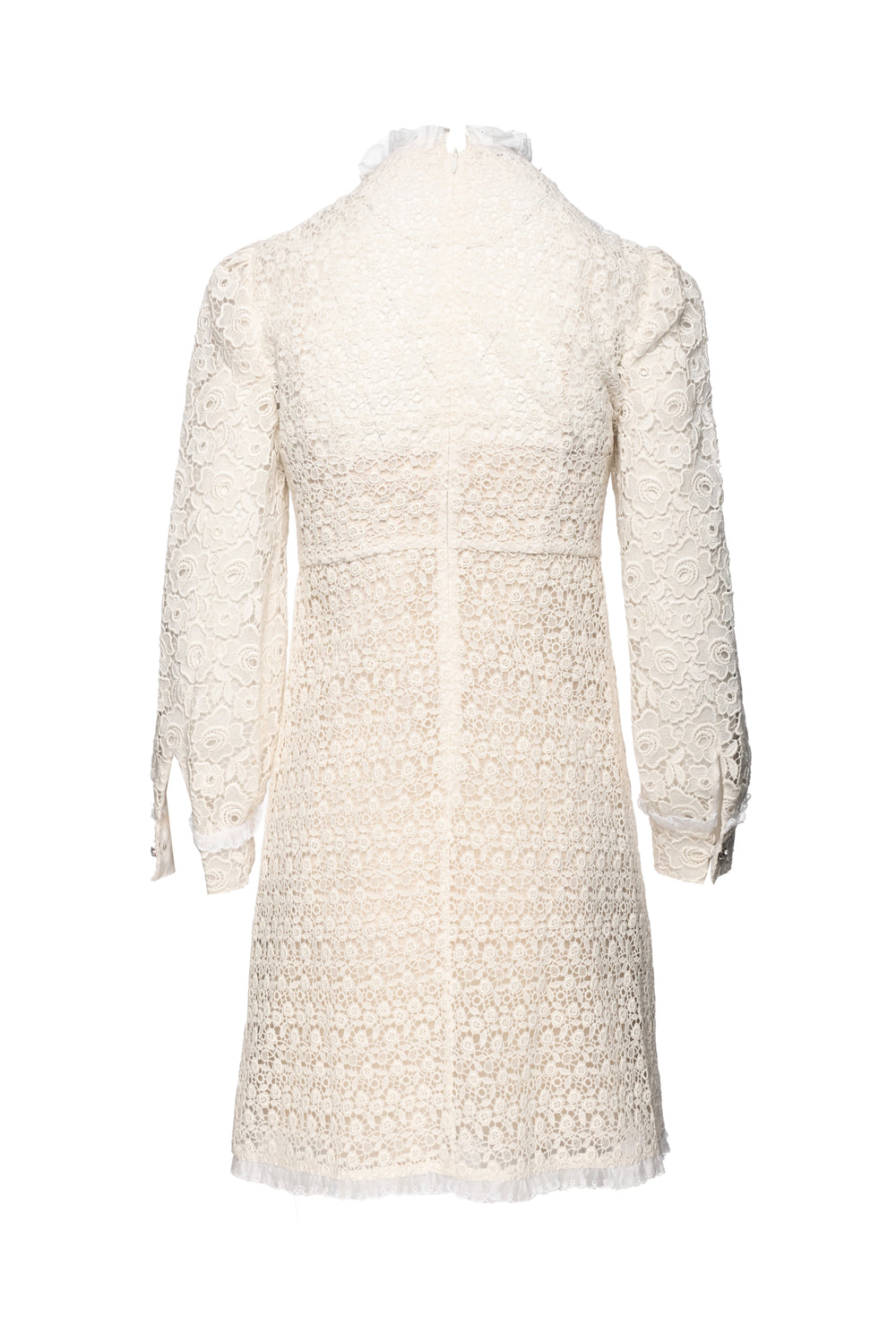 miu miu white lace dress Miu Miu Organza Mini-dress, Women, White, Size 42