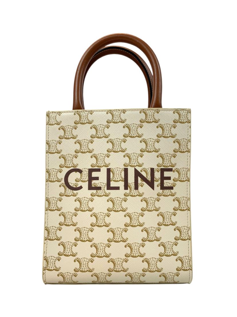 Celine Triomphe Mini Vertical Cabas Bag