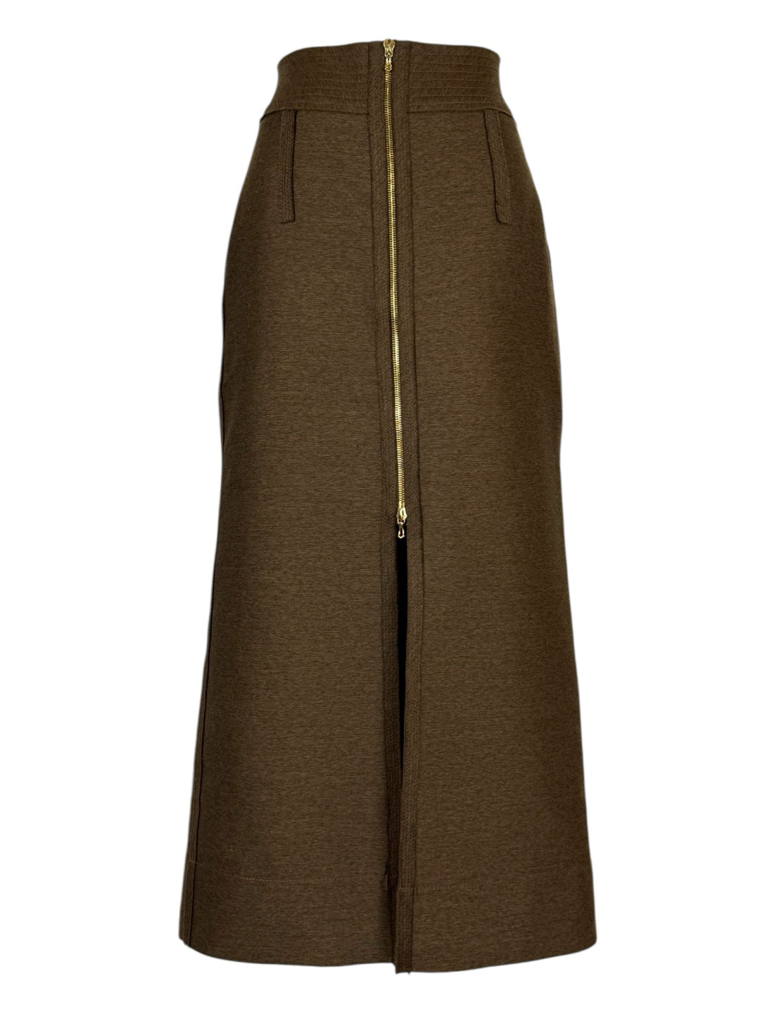 Lanvin Size 36 Zipper Detail Pencil Skirt