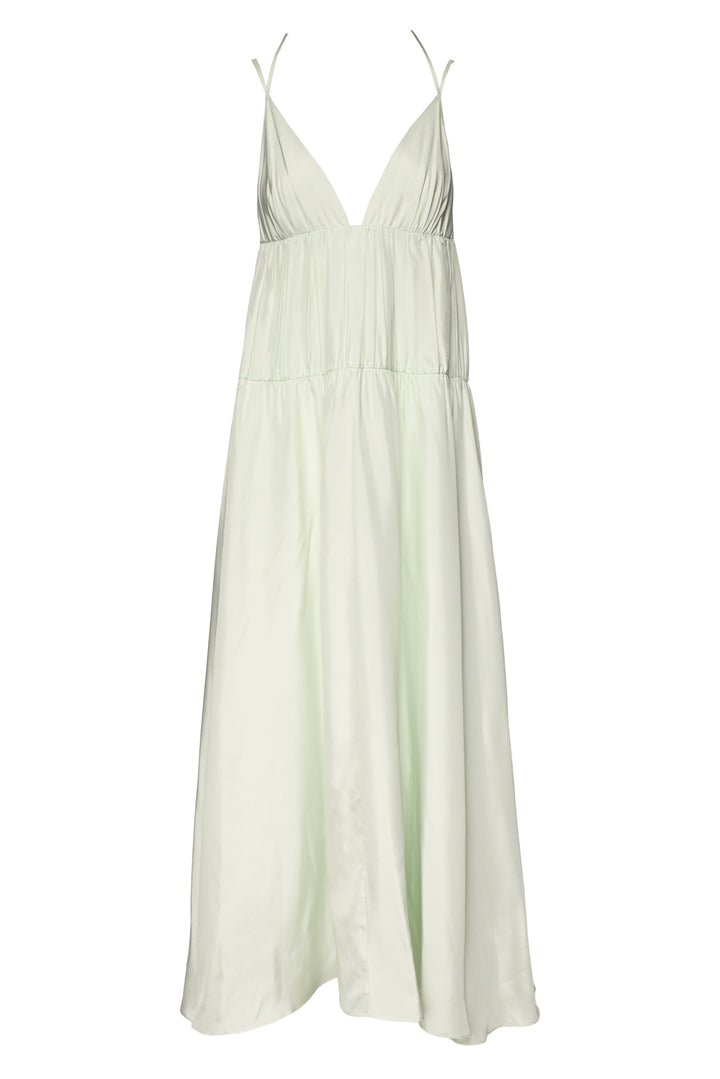 Joseph Size 6 V-Neck Long Silk Dress