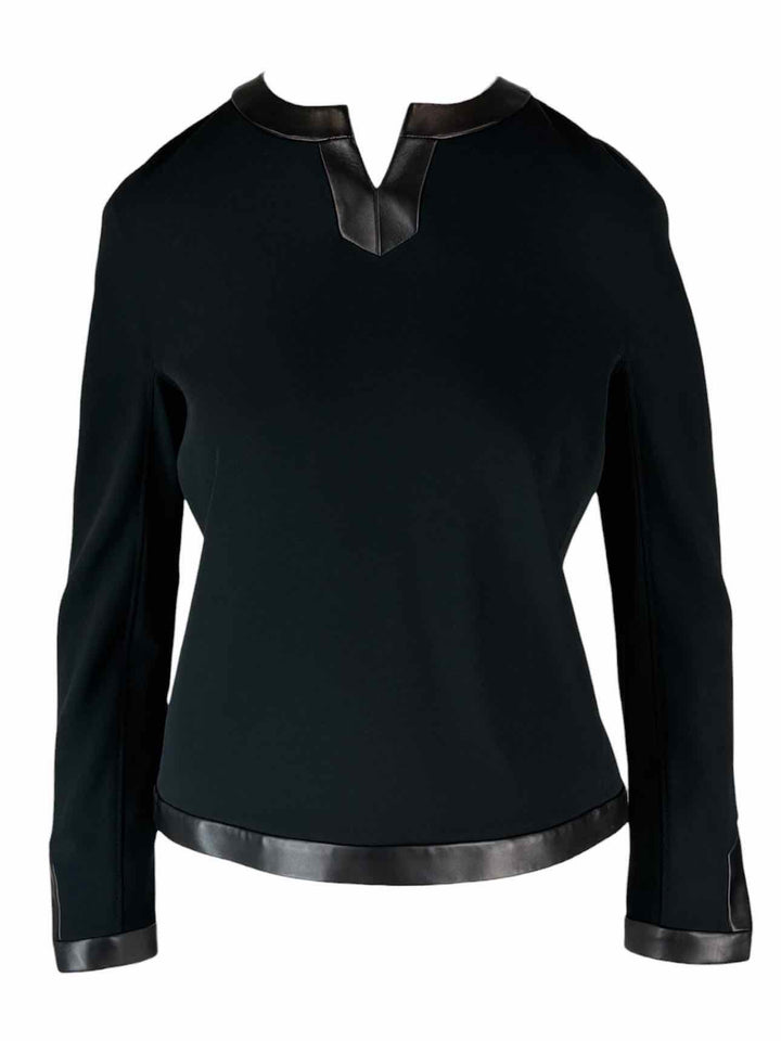Tom Ford Size 40 Leather Trim Top