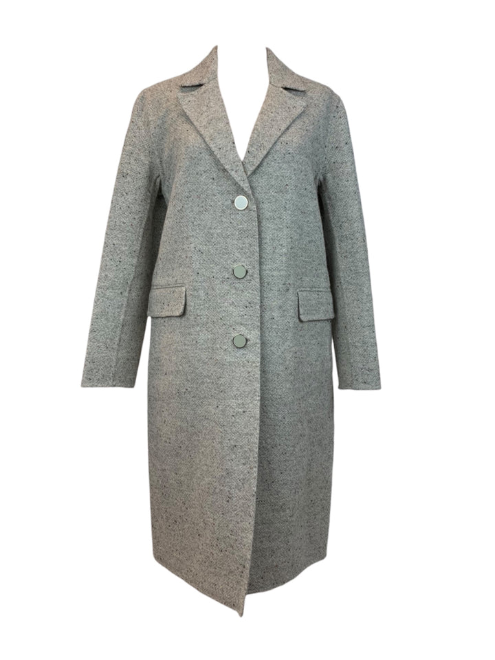 Lafayette 148 Size S Single Breasted Wool Coat