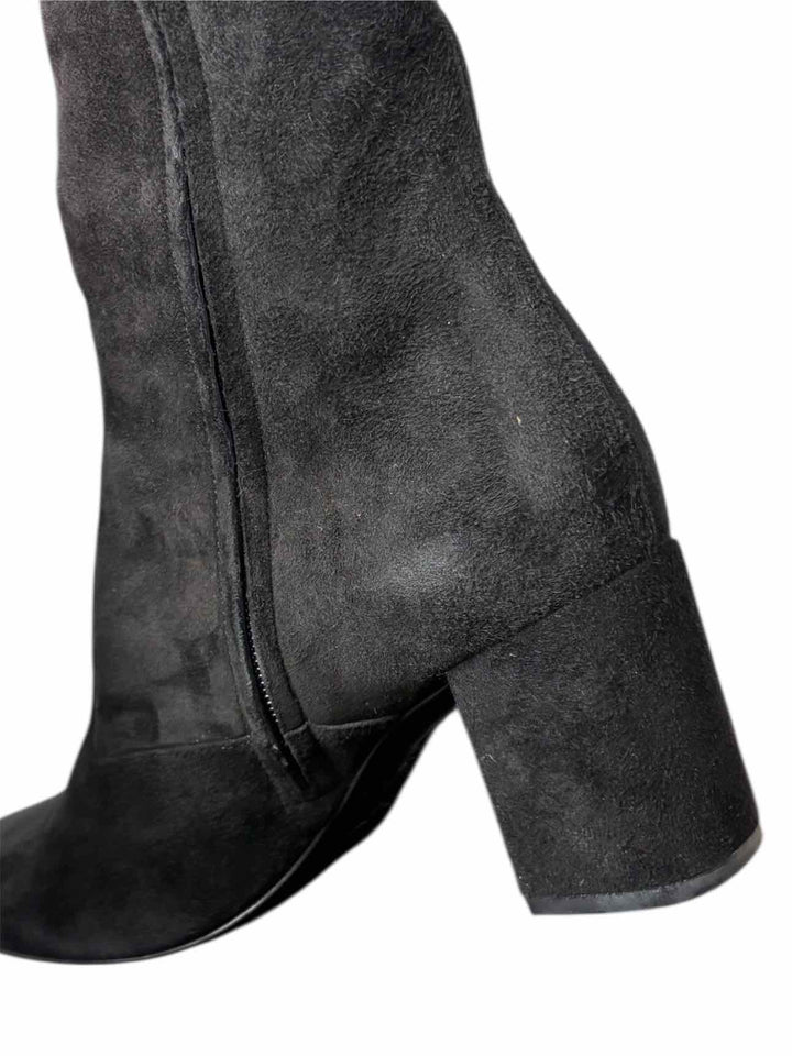 Saint Laurent Size 38 Suede Over the Knee Boots