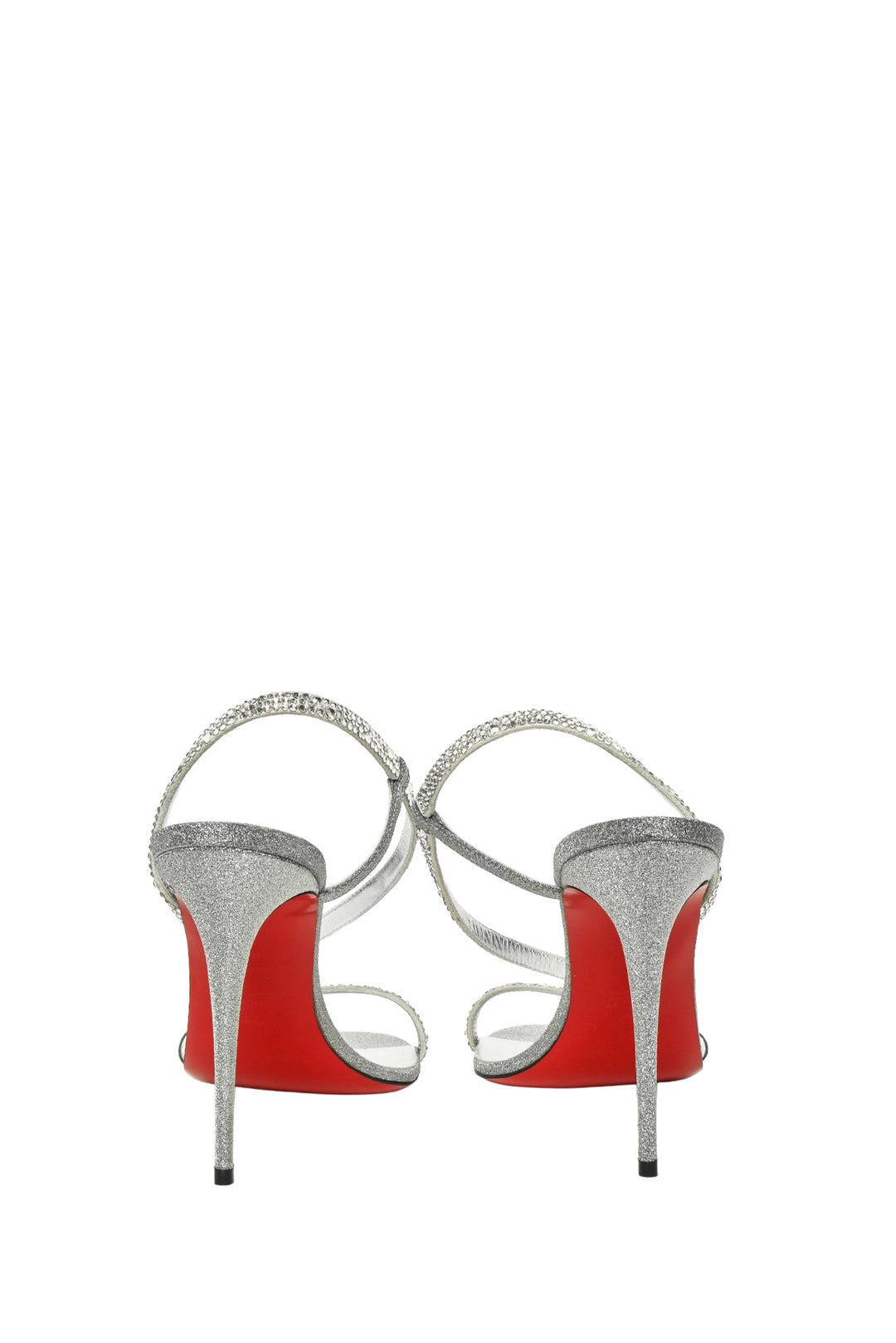 Christian Louboutin Size 39 Glitter Rosaline Strass Sandals