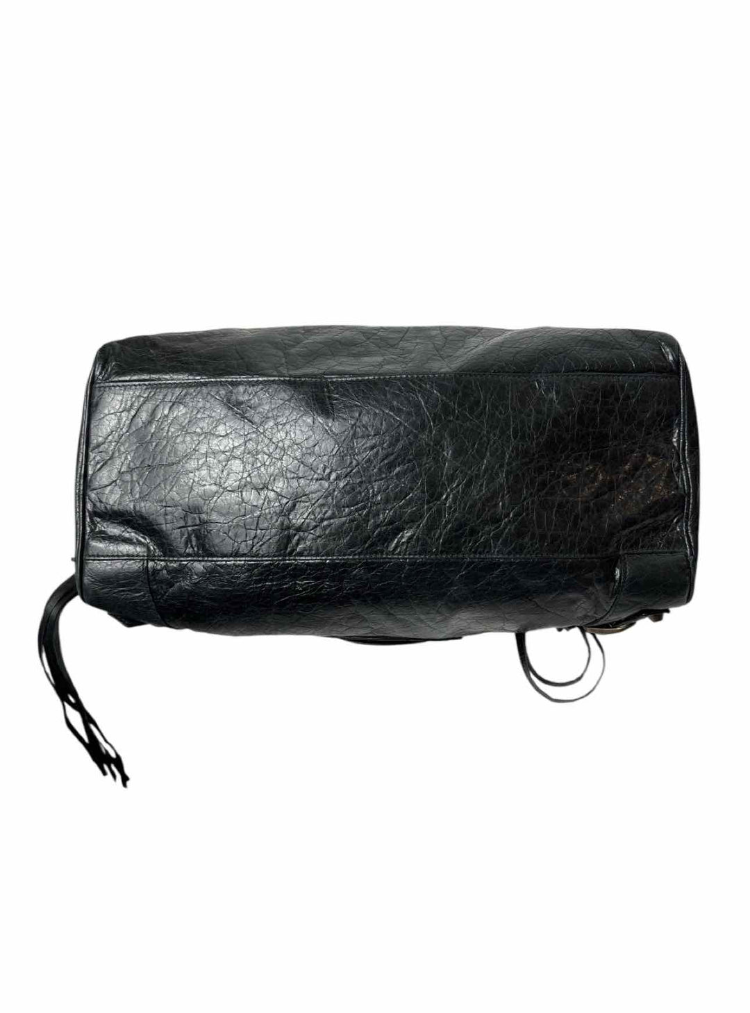 Balenciaga Black Leather City Bag Purse