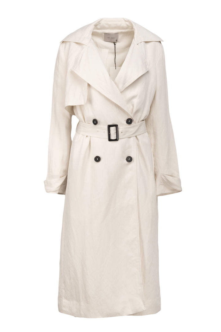 St. Agni Size XS Soft Tailored Trench Coat