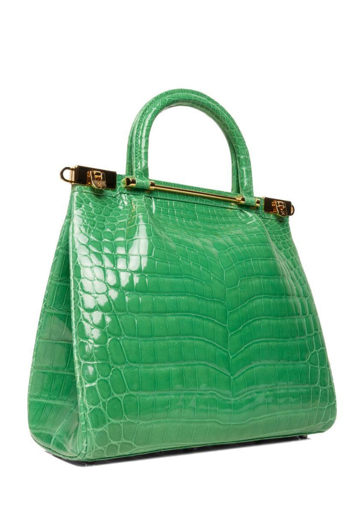 Kwanpen The Raffles Classic Crocodile Purse