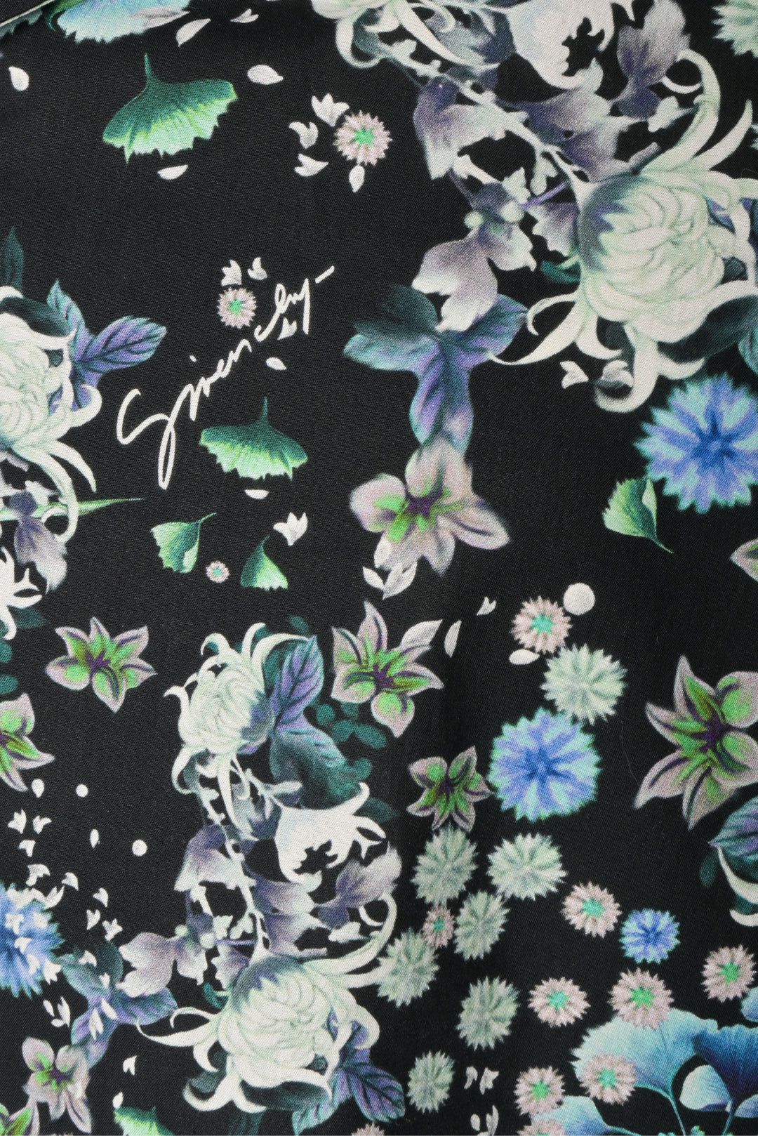 Givenchy Size 39 Men's Floral Shirt Short Sleeve