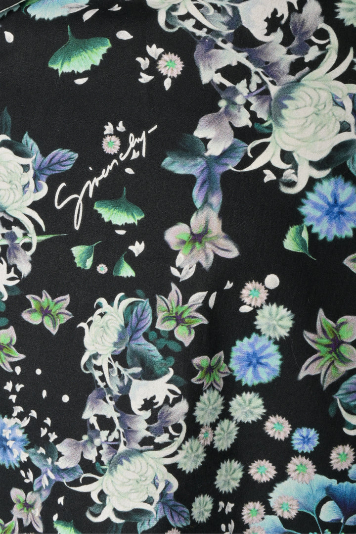 Givenchy Size 39 Men's Floral Shirt Short Sleeve