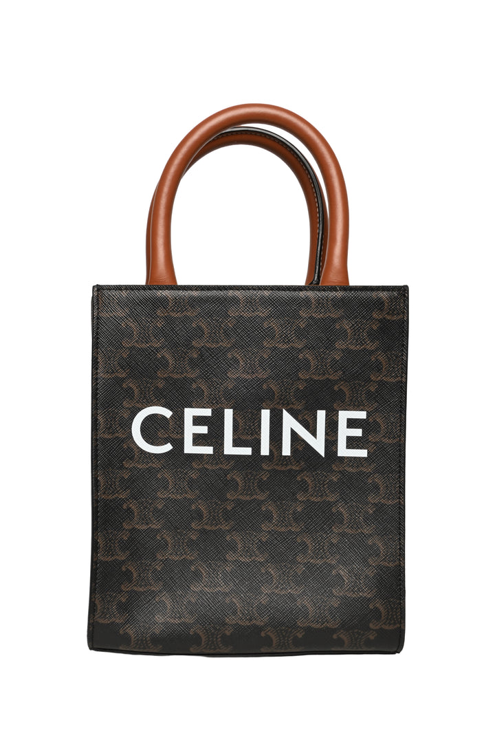 Celine 2020 Triomphe Mini Vertical Cabas Tote