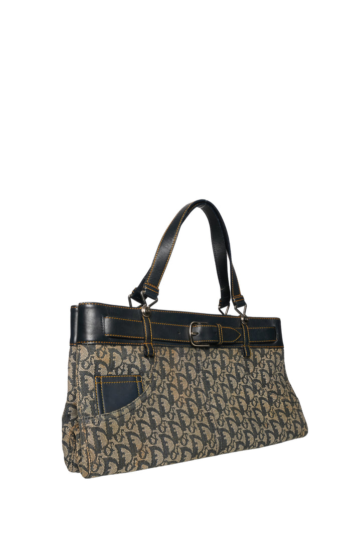 Dior 2001 Diorissimo Trotter Denim Tote