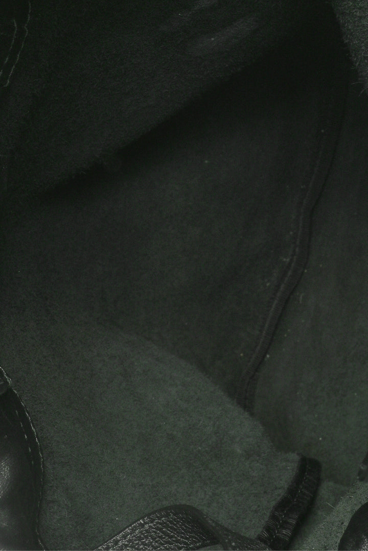 Gucci Calfskin Logo Drawstring BackPack