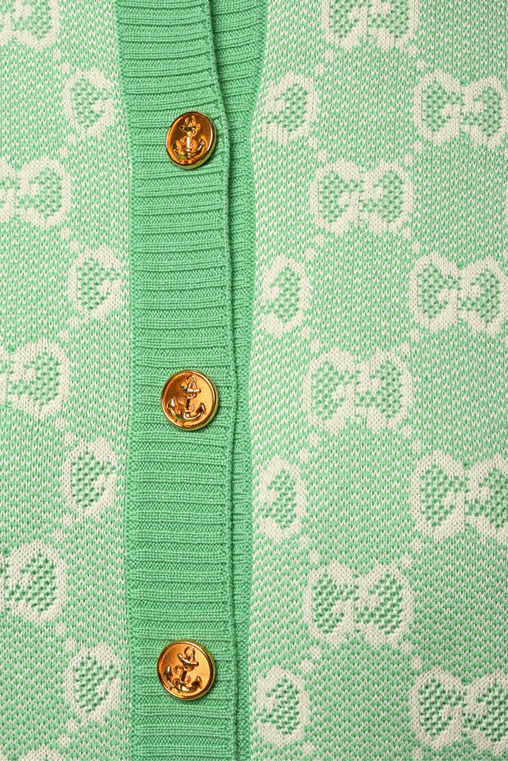 Gucci Size XS Monogram Cardigan