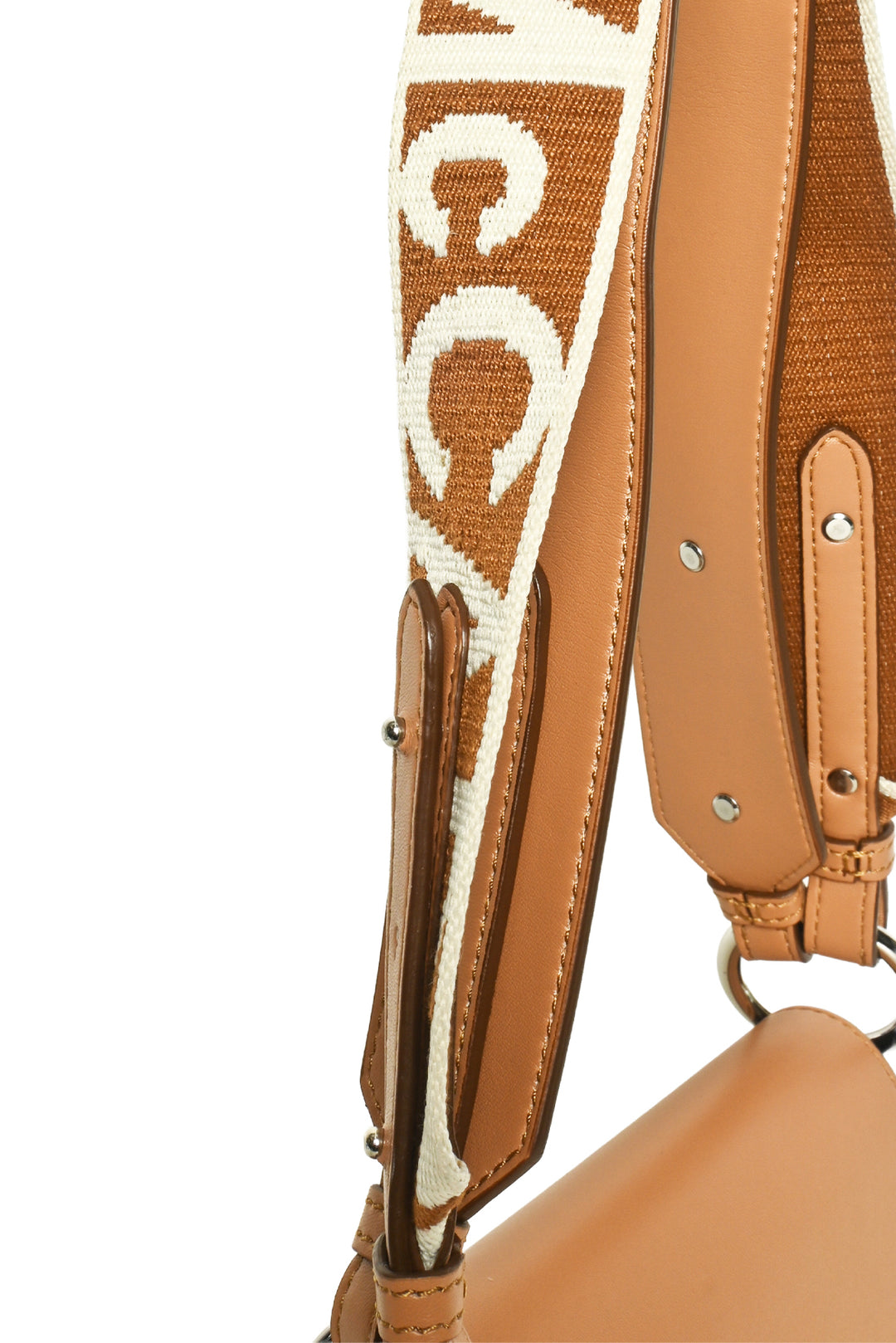 Stella Mccartney Alter Nappa Vegan Leather Linea Logo Shoulder Bag