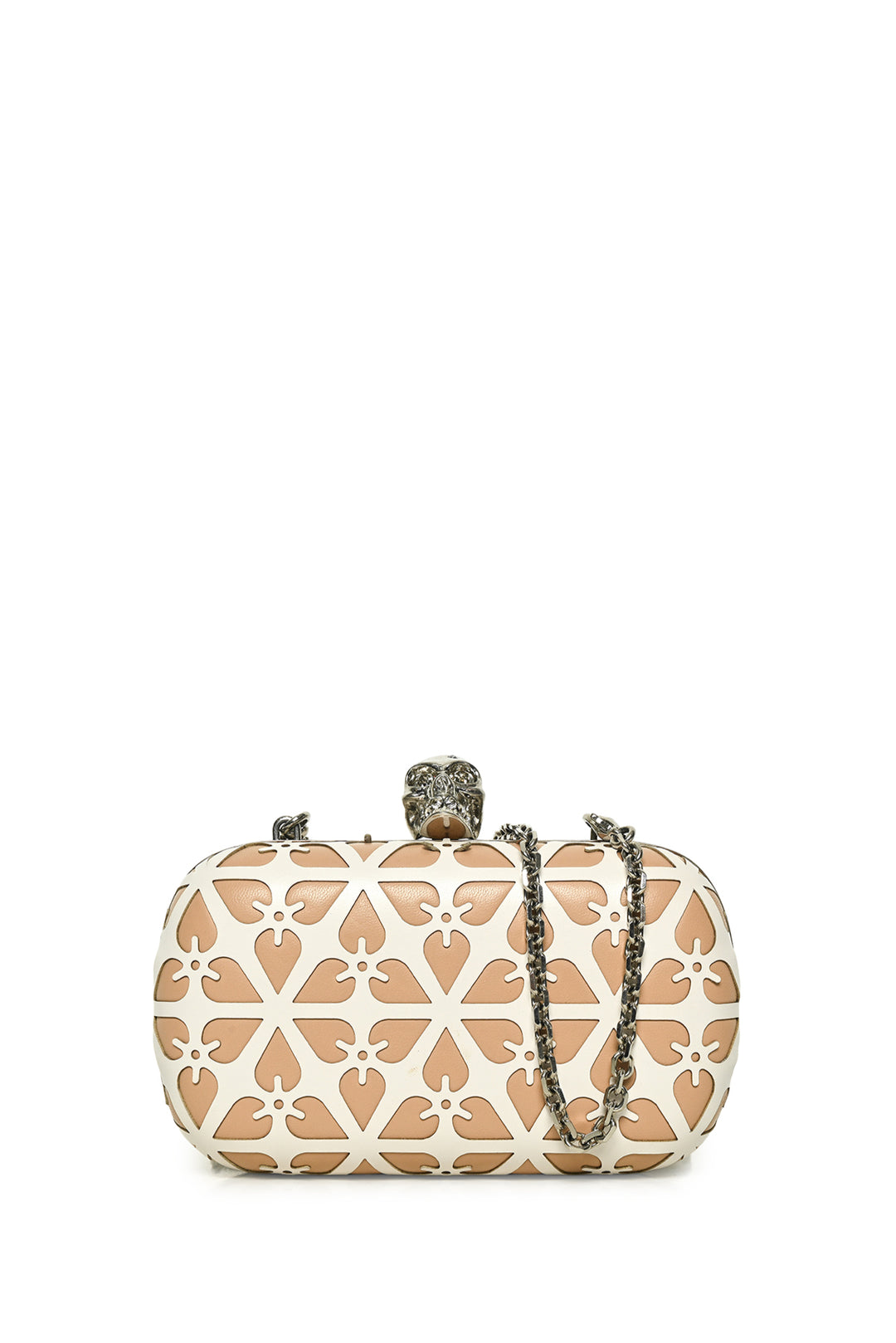Alexander Mcqueen Embellished Skull Clutch