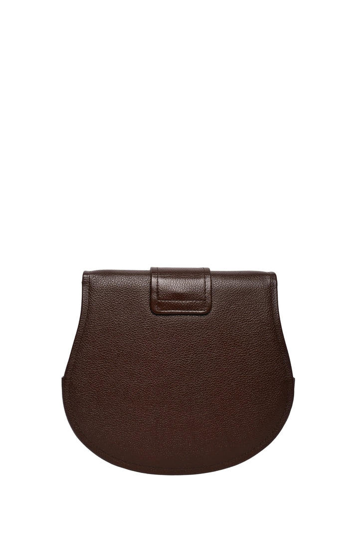 Saint Laurent Vintage Grained Leather YSL Triangle Logo Flap Shoulder Bag