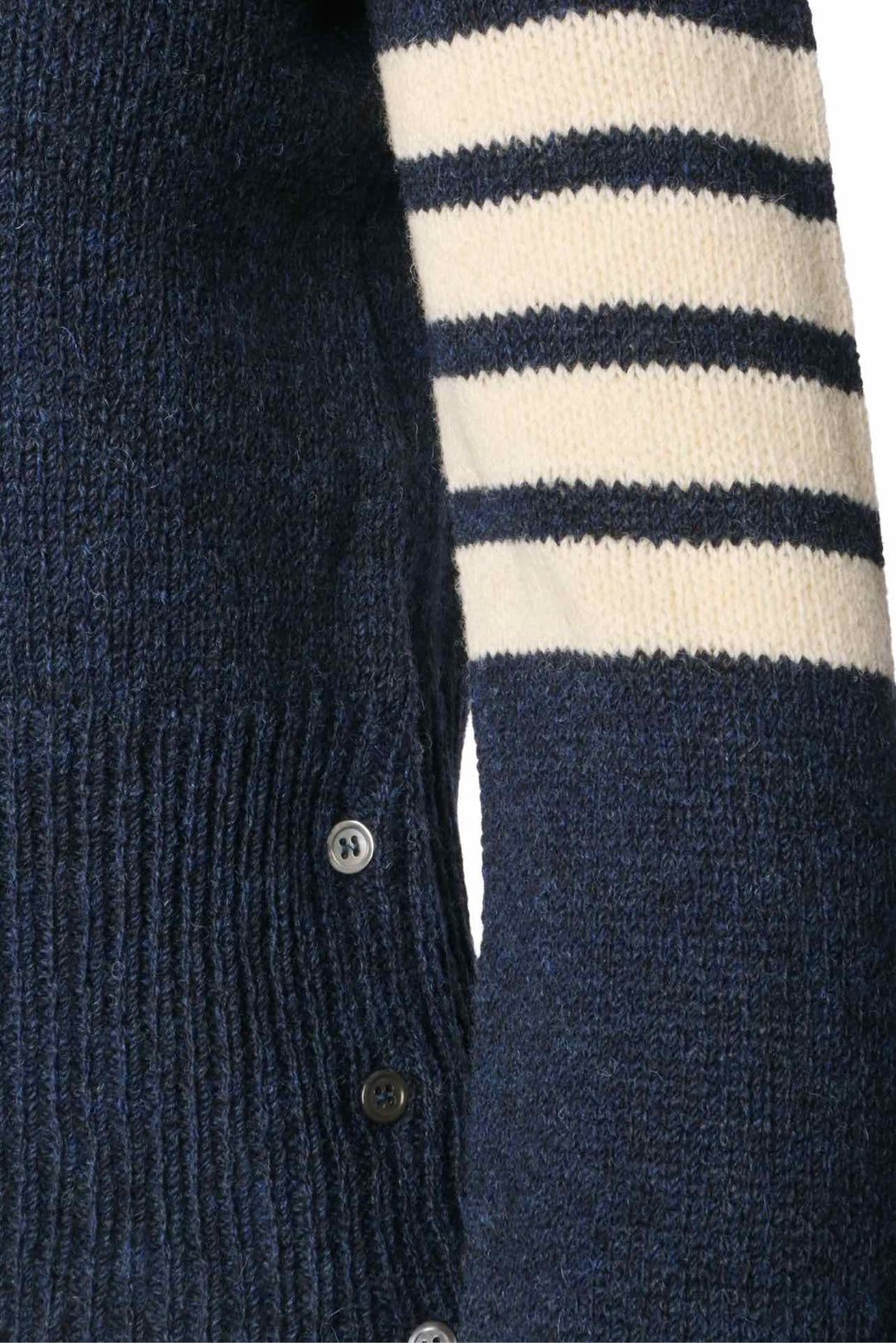 Thom Browne Size 40 Wool Jersey Stitch Classic 4-Bar Pullover Sweater