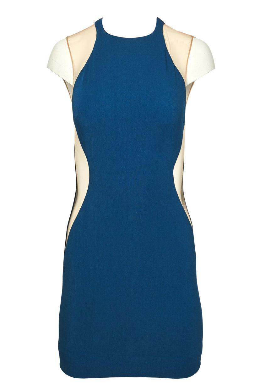 Stella Mccartney Size XS/S Sleeveless Mesh Paneled Dress