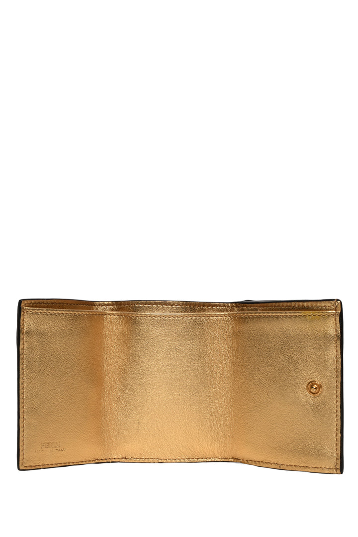 Fendi Peekaboo Micro Trifold Wallet