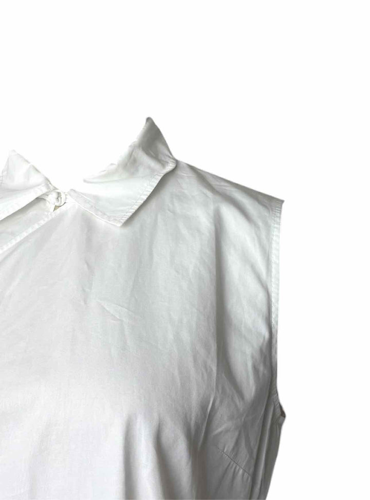 Miu Miu Size 44 Sleeveless Tops w/Traditional Frog Button Closures