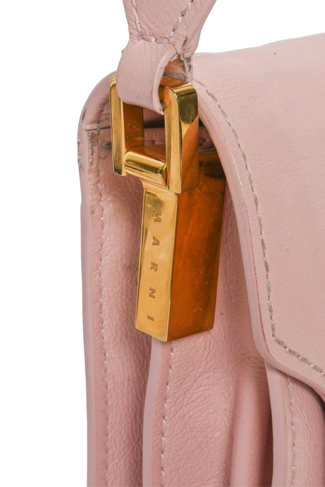 Marni Medium Truck Soft Leather Shoulder Bag
