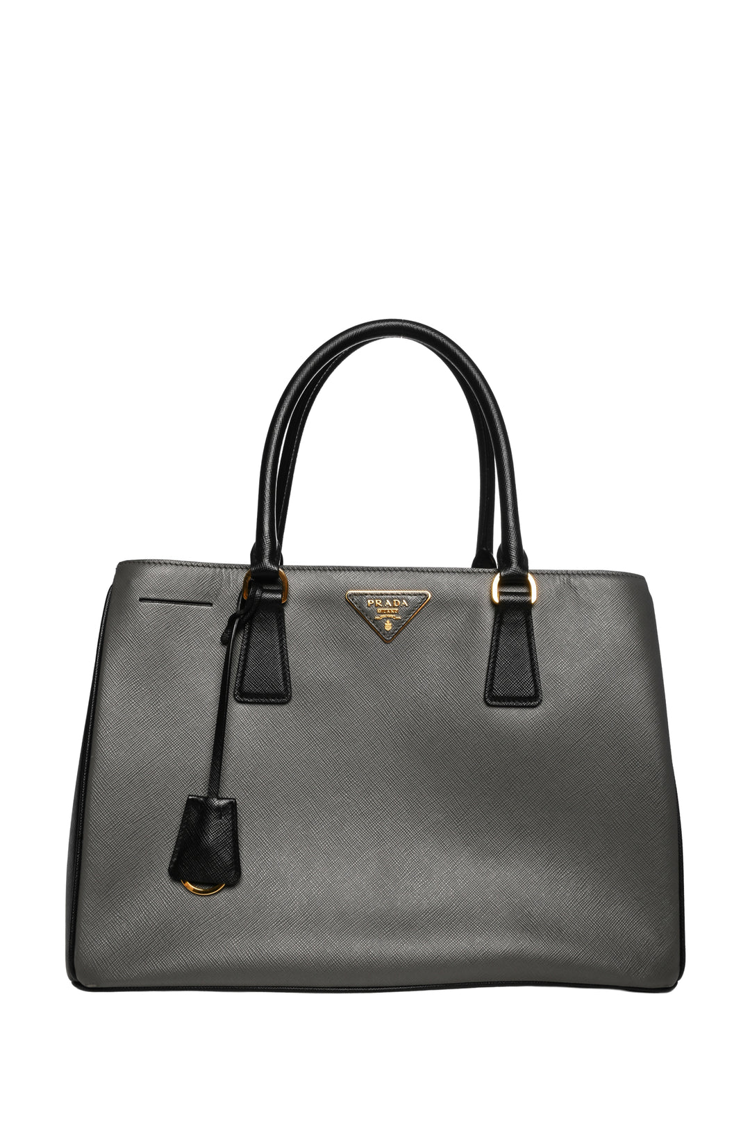 Prada Saffiano Lux Double Zip Tote