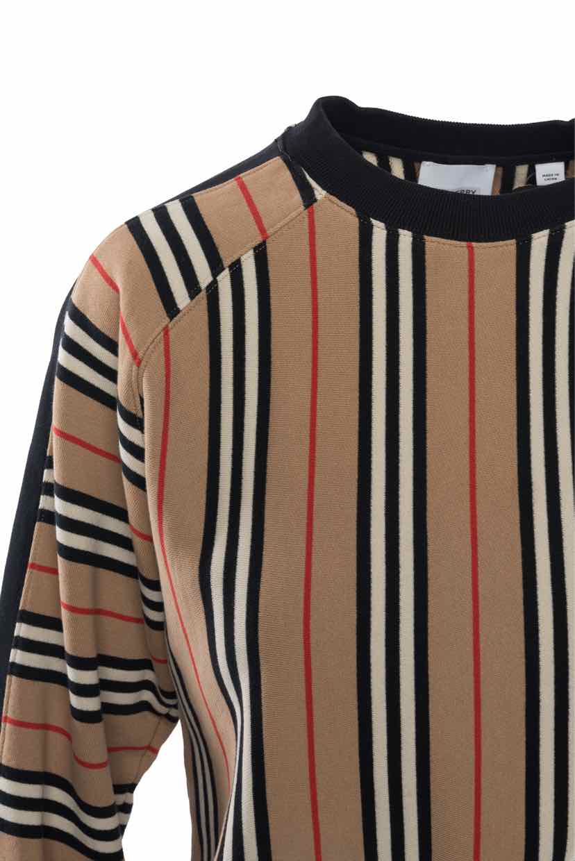 Burberry Size S Striped Sweatshirt