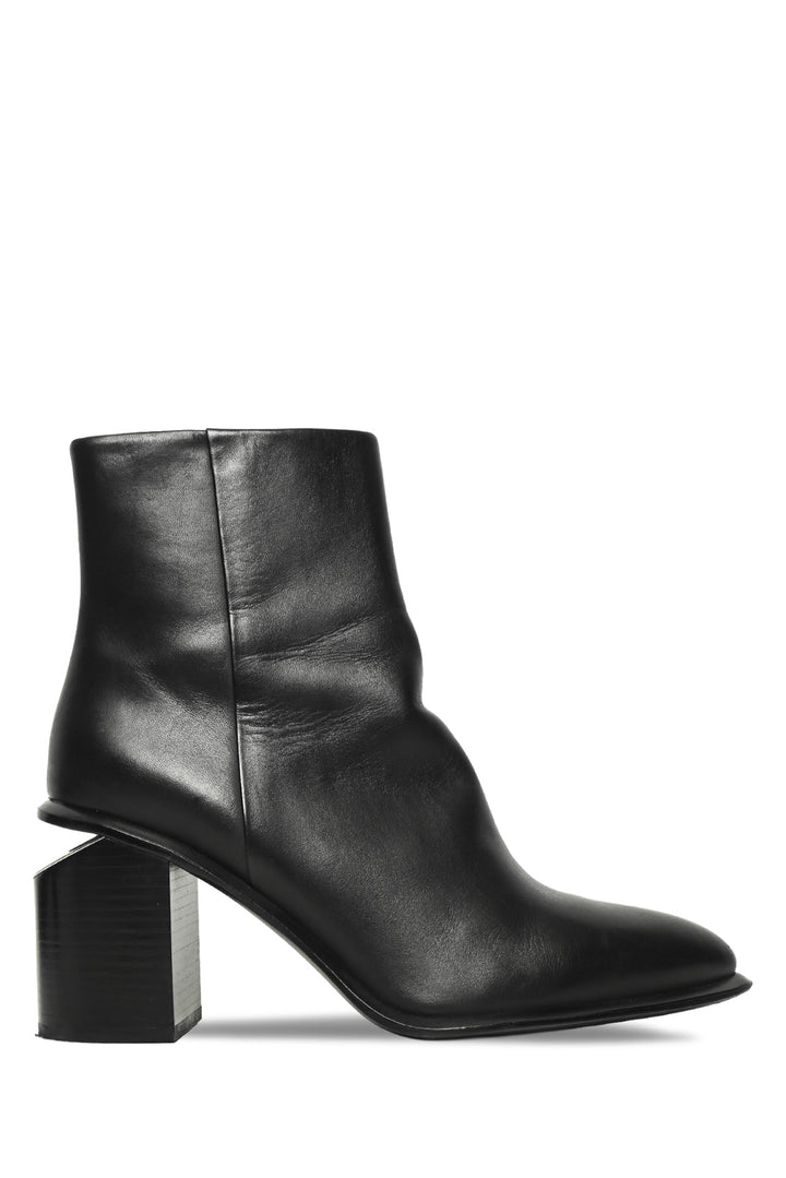 Alexander Wang Size 38.5 Gabi Cutout Leather Ankle Boots