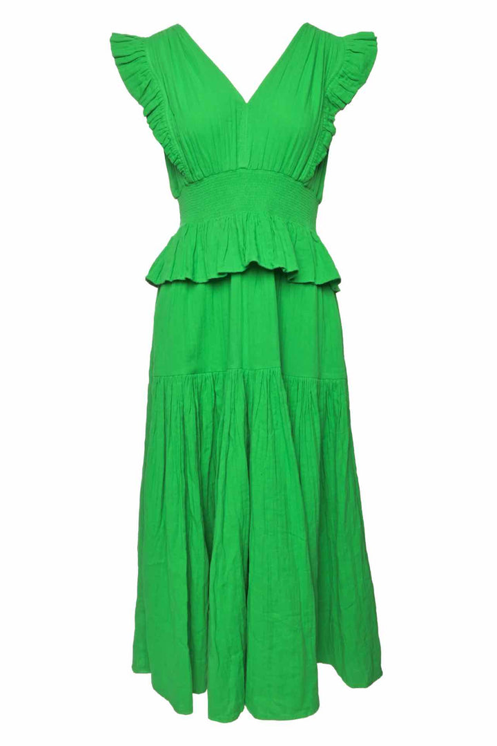ME+EM Size 8 Crinkle Maxi Dress