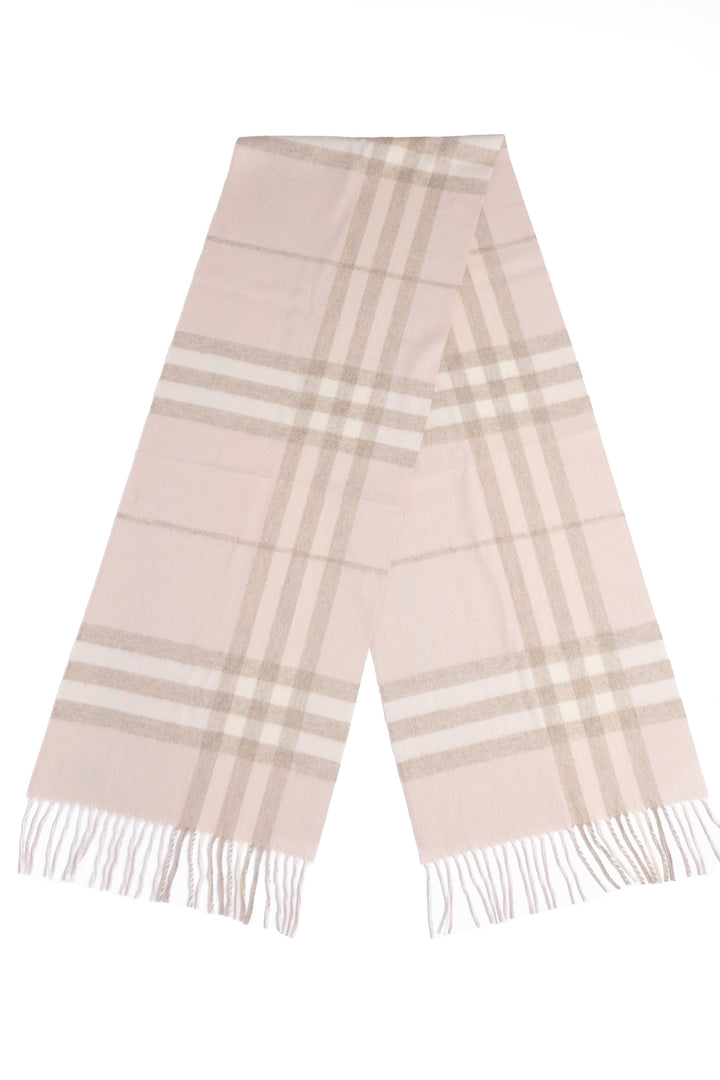 Burberry Cashmere Plaid Scarf