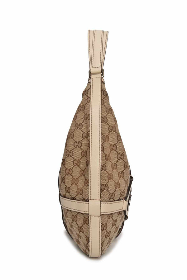 Gucci GG Monogram Canvas Hobo Shoulder Bag